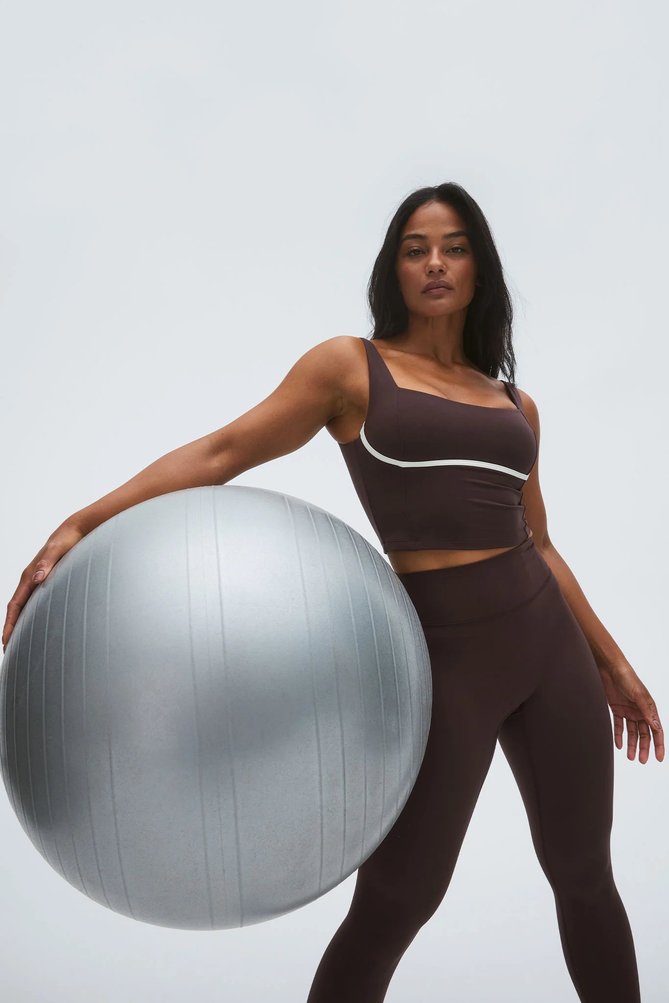 Acadia Long Legging 29" - Espresso - Image 4