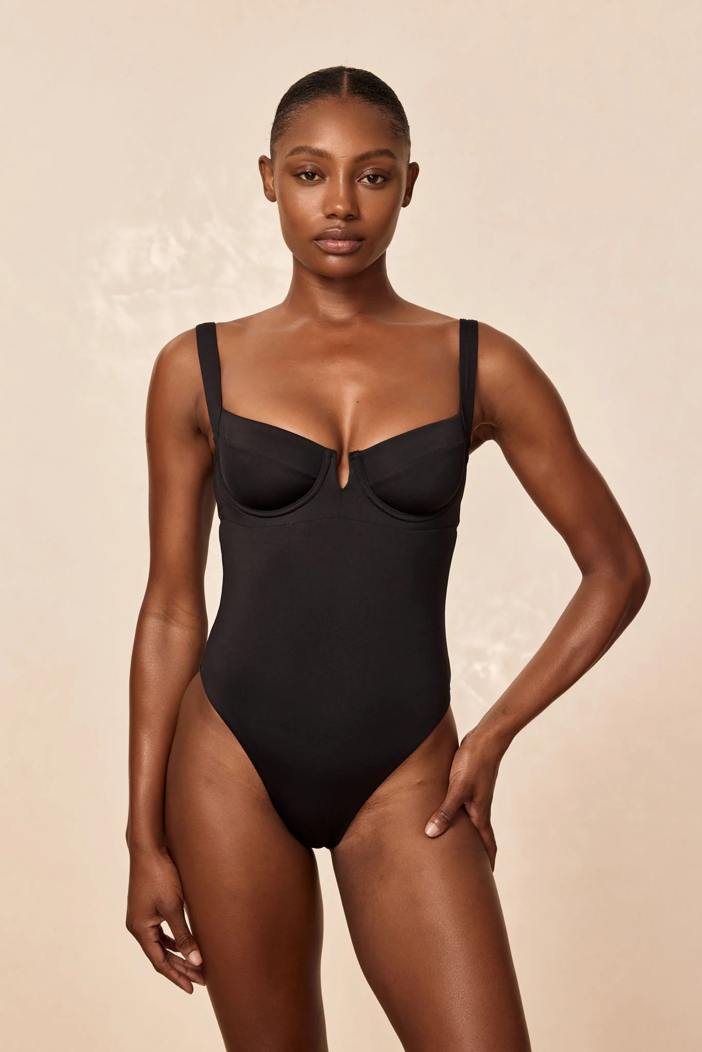 Clovelly One Piece - Black - Image 5