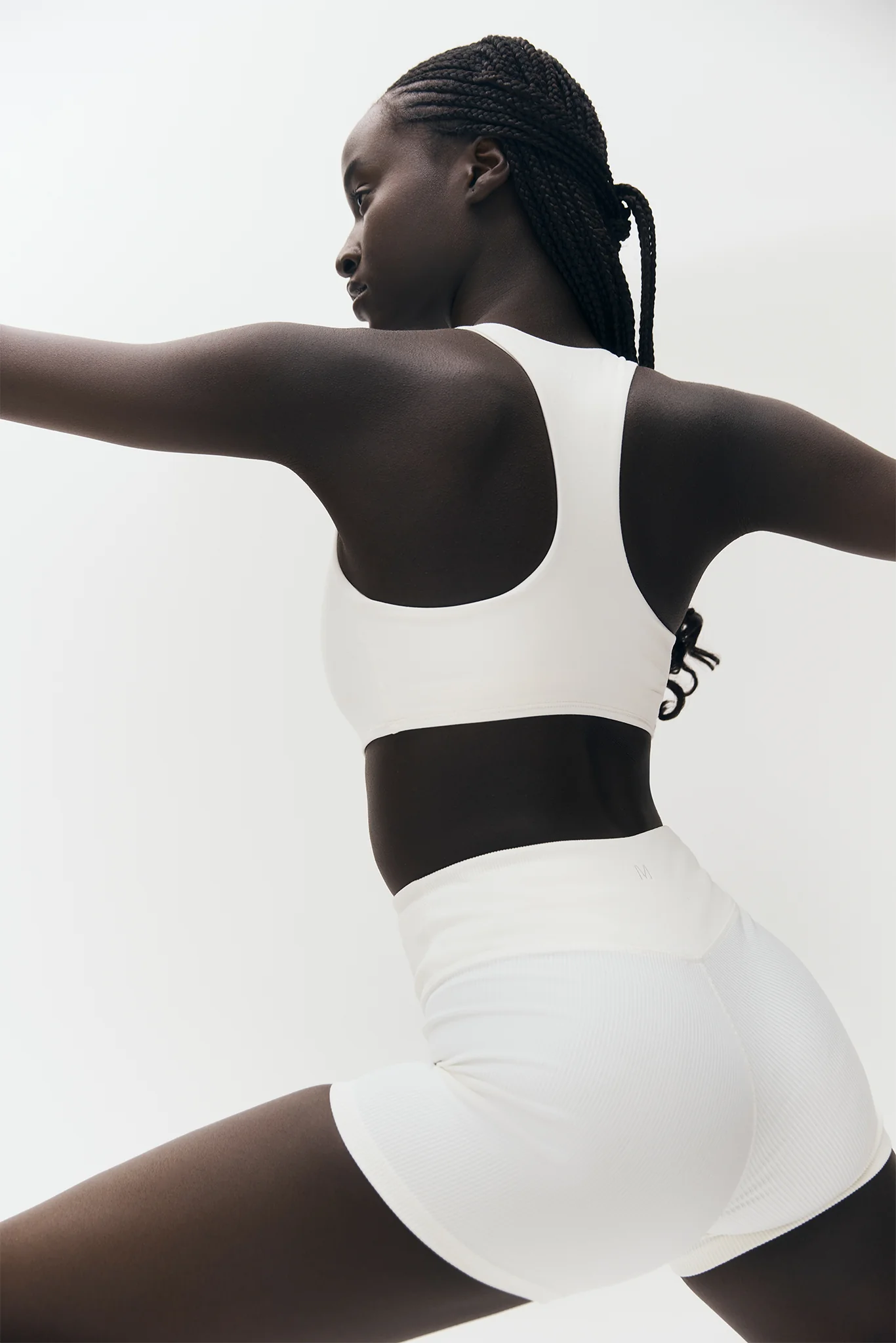 Elysian Short 4.5" - Ivory Lightweight Rib - Image 8