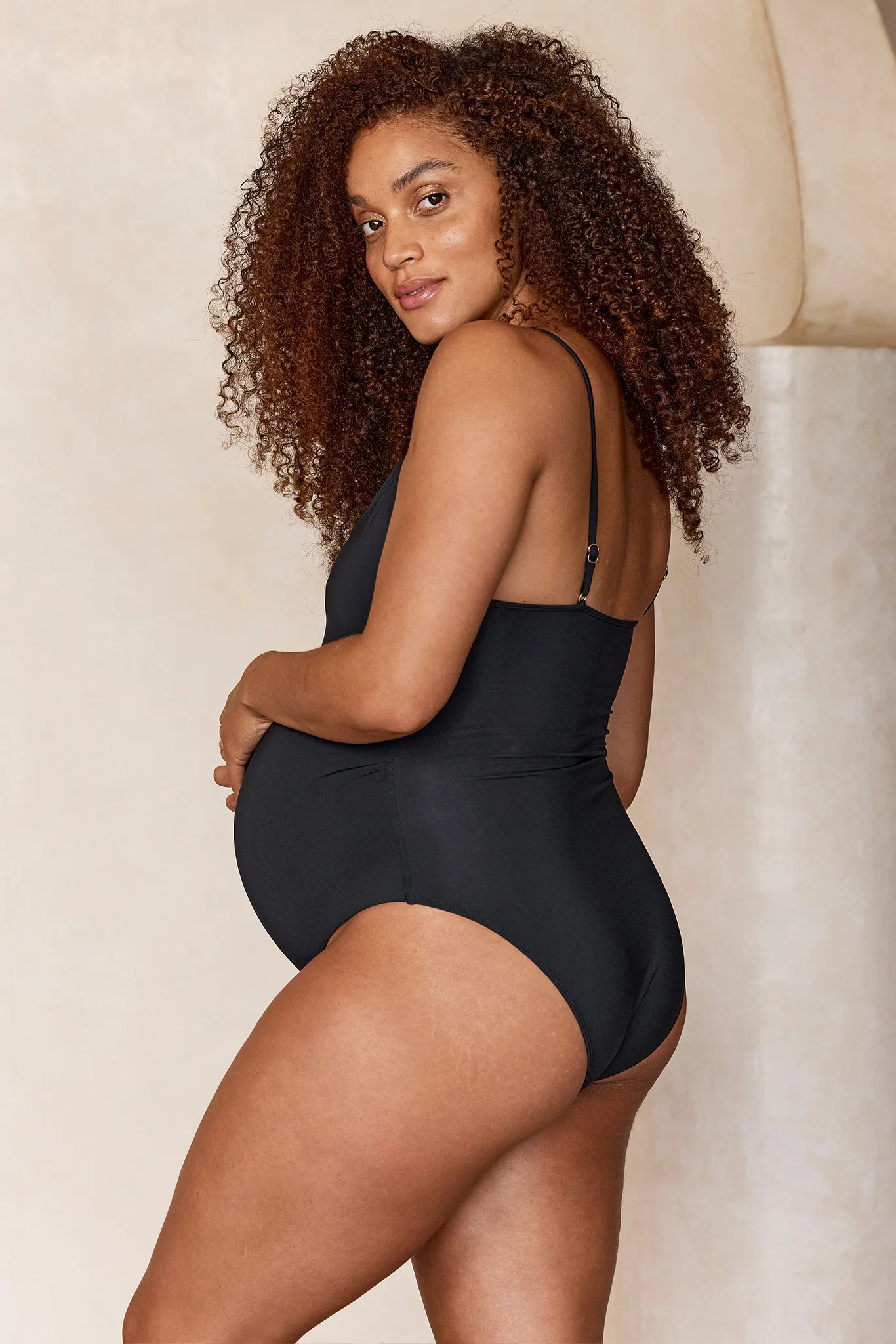 Maternity Bahamas One Piece - Black - Image 3