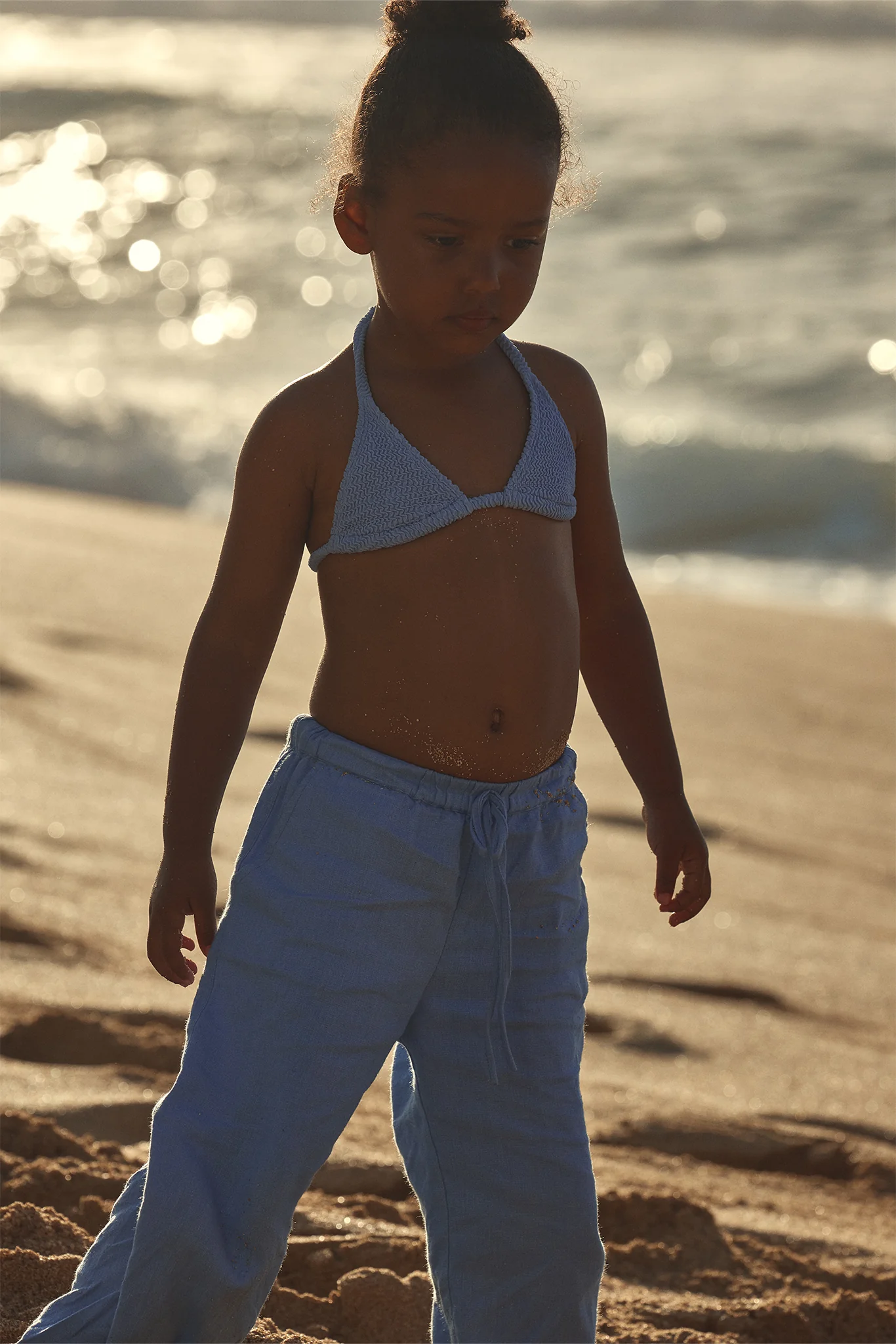 Palma Top & Seychelles Bottom Set - Pool Crinkle - Image 7